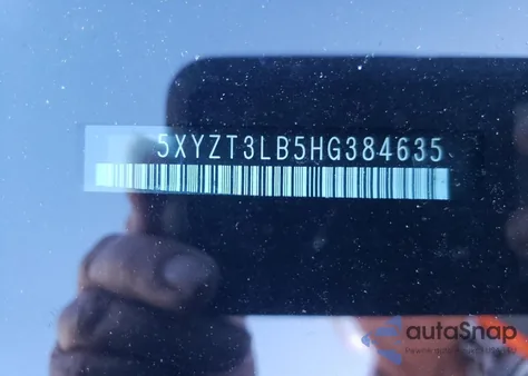 2017 Hyundai Santa Fe Sport z USA, uszkodzony, nr VIN 5XYZT3LB5HG384635